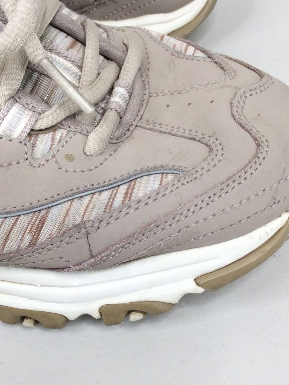 Skechers D'Lites Sneaker Shoes Women's Size 10 Taupe 11978W - Picture 6 of 11